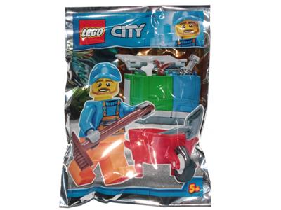 951809 LEGO City Garbageman Gary
