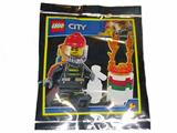 LEGO® CITY/ SPACEPORT/ 951908/ ASTRONAUT WITH ROBOT/ LIMITED EDITION/ NEW FOIL