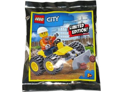 952003 LEGO City Eddy Erker with Bulldozer