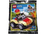 952009 LEGO City Fireman with Quad Bike