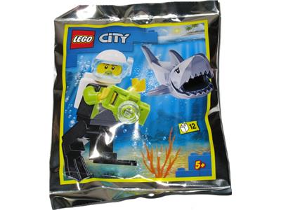952019 LEGO City Scuba Diver and Shark