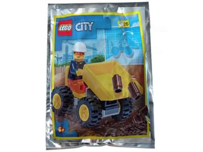 952204 LEGO City Worker with Tipper Truck thumbnail image