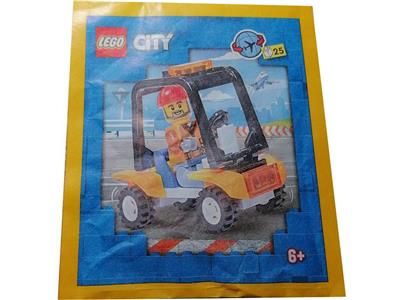 952306 LEGO City Airport Worker with Service Car thumbnail image