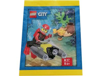 952311 LEGO City Diver with Underwater Scooter thumbnail image