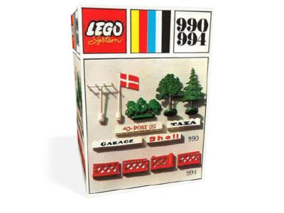 990 LEGO Trees and Signs