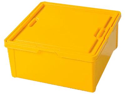 9920 LEGO Dacta Yellow Storage Box with Lid
