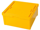 Yellow Storage Box with Lid thumbnail