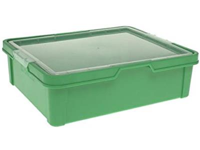 9922 LEGO Dacta Green Storage Box with Lid thumbnail image