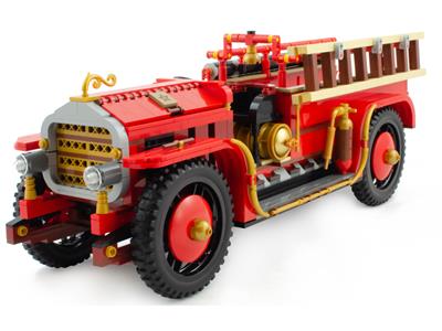 lego vintage fire truck