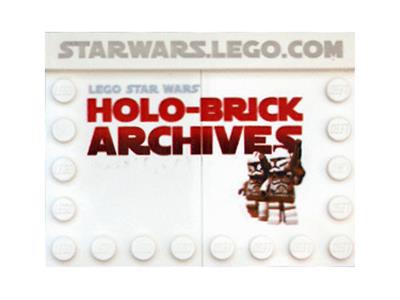 LEGO Star Wars San Diego Comic-Con 2009 Holo-Brick Archives thumbnail image