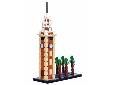 LEGO Cities of Wonders Hong Kong Former Kowloon-Canton Railway Clock Tower thumbnail image