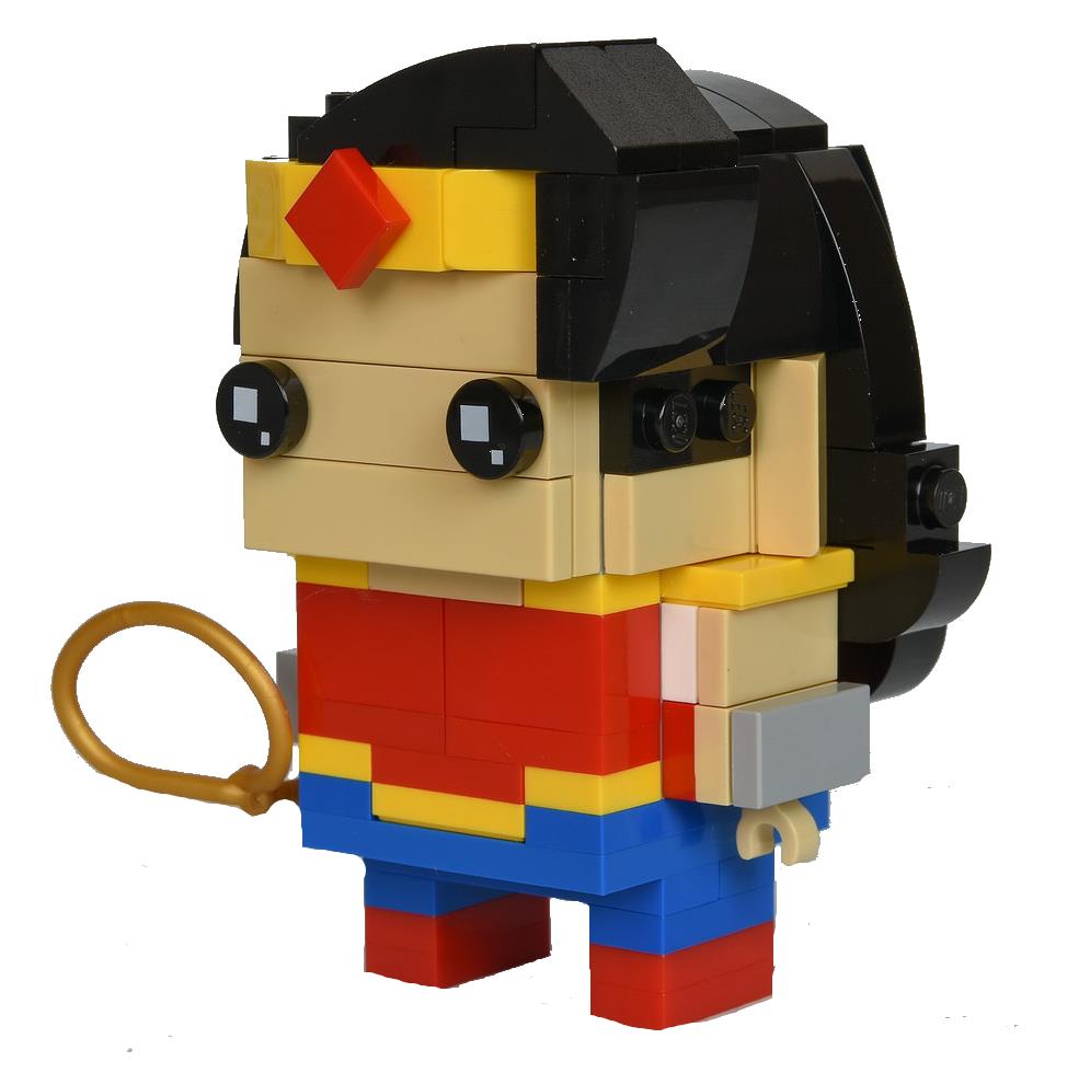 Lego brickheadz wonder sales woman