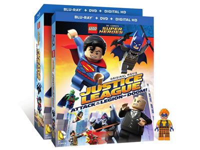 LEGO Justice League Attack of the Legion of Doom DVD/Blu-ray