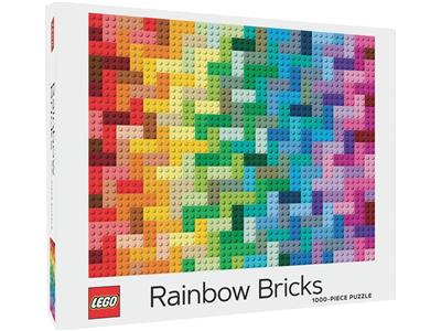 LEGO Jigsaw Rainbow Bricks Puzzle