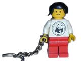 LEGO WWF Female Minifigure Key Chain