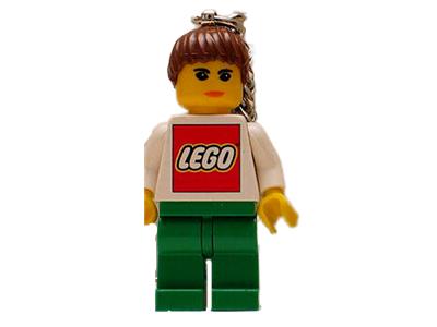LEGO Nvidia Female Minifigure Key Chain