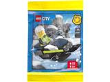 L0002220 LEGO City Police Officer with Snowmobile