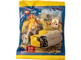 L0002225 LEGO City Construction Worker with Roller