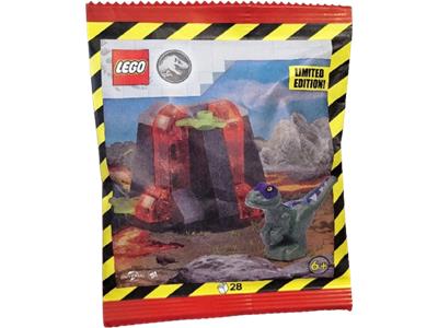 L0002261 LEGO Jurassic World Raptor and Volcano thumbnail image
