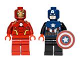 LEGO Exclusive Minifigure Iron Man & Captain America 2012 Collectors Preview