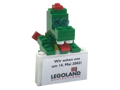 Olli the Dragon with LEGOLAND Sign