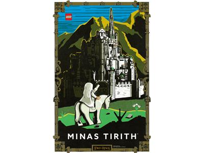LEGO Minas Tirith Art Print thumbnail image