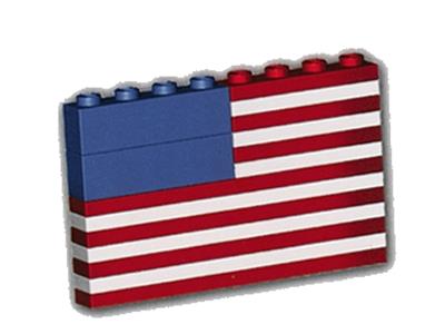 LEGO Monthly Mini Model Build US Flag