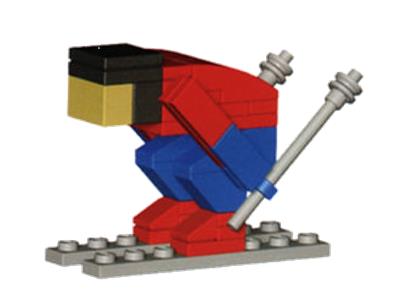 LEGO Monthly Mini Model Build Skier