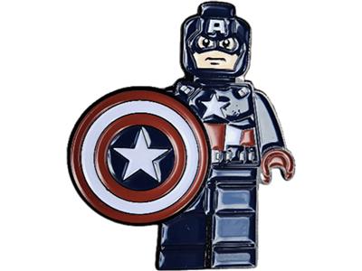 LEGO SDCC 2023 Captain America Pin thumbnail image