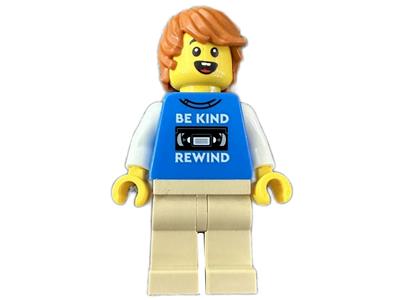 LEGO SDCC 2023 Brickbuster Video Minifigure Maker Be Kind Rewind