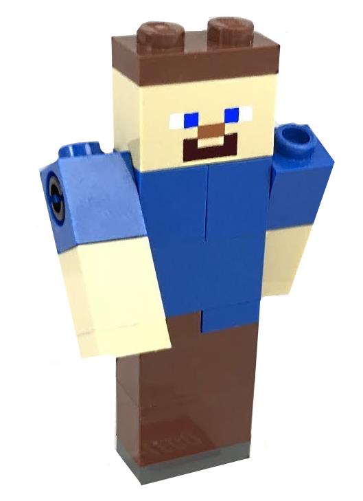 LEGO Minecraft 21113 The Cave STEVE Minifigure Figure Animal Villain- NEW