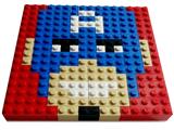 LEGO USA Captain America Mosaic