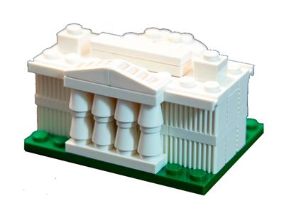 LEGO USA Micro White House thumbnail image