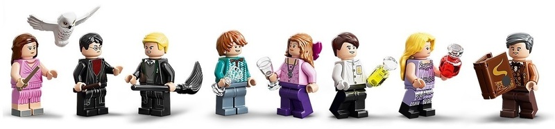 LEGO harry potter minifigures