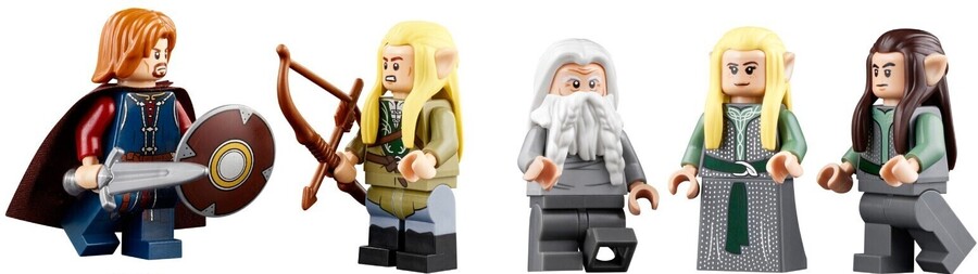 LEGO Lord of the Rings minifigures