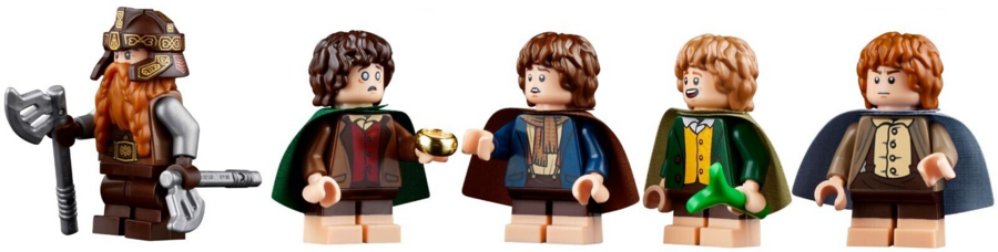 LEGO Lord of the Rings minifigures