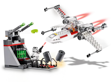 75235 X-Wing Starfighter Trench Run