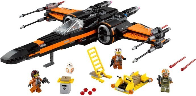 Poe Dameron's X-Wing Fighter (set 75102)