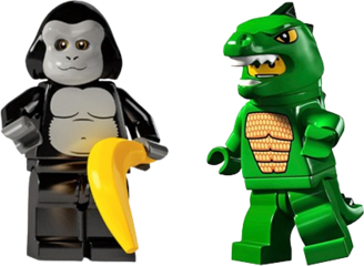 LEGO Gorilla Suit minifigure